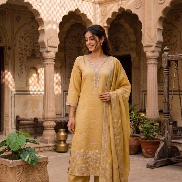 Royal Heritage Embroidered Stitched Suit